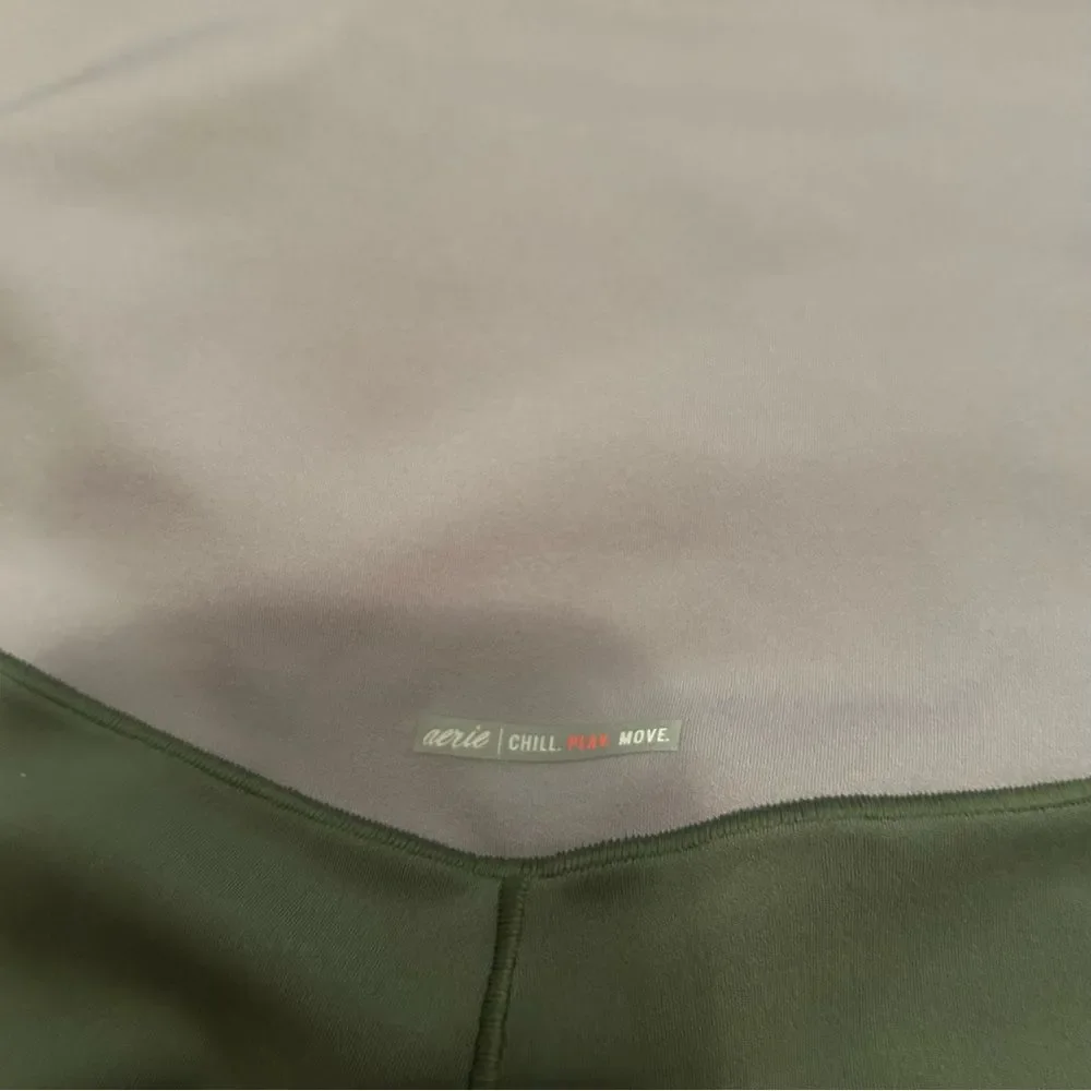 Women’s Aerie Leggings Green Purple Size L